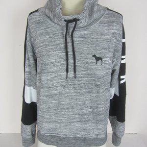 PINK Victoria's Secret Gray Pullover Logo Sweatshirt XS